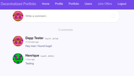 Comment Box