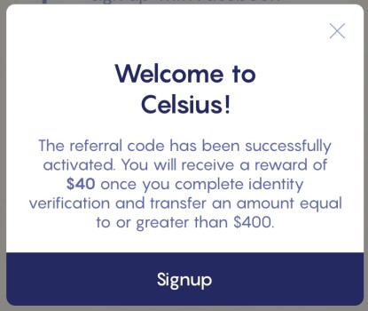 Celsius Referral