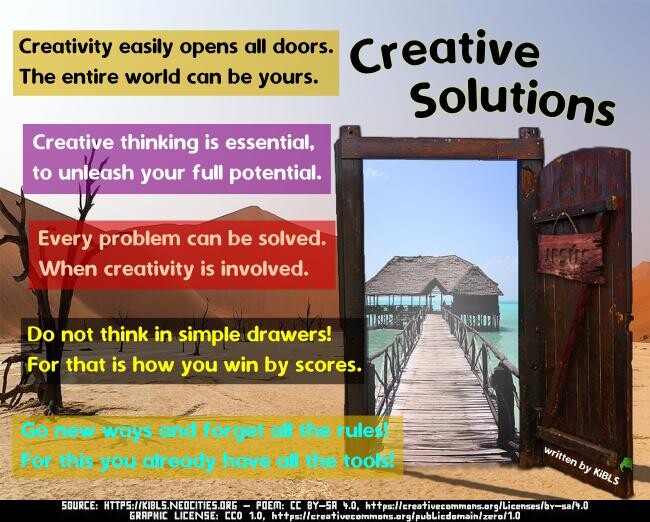 Creative solutions
