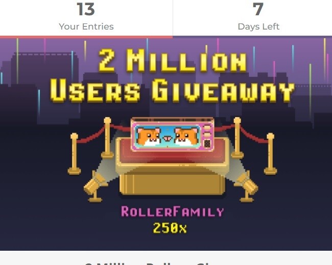 User giveaway