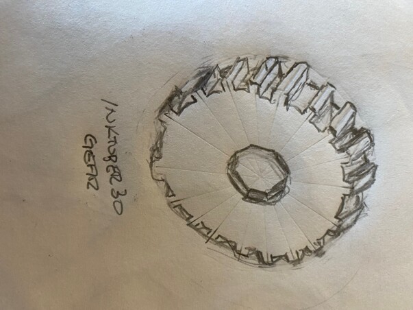 Cog - pencil