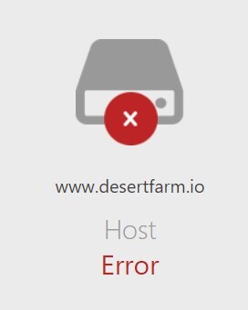 No website message.