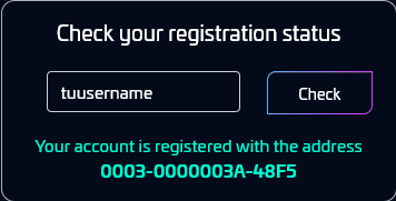 tu cuenta ha sido registrada