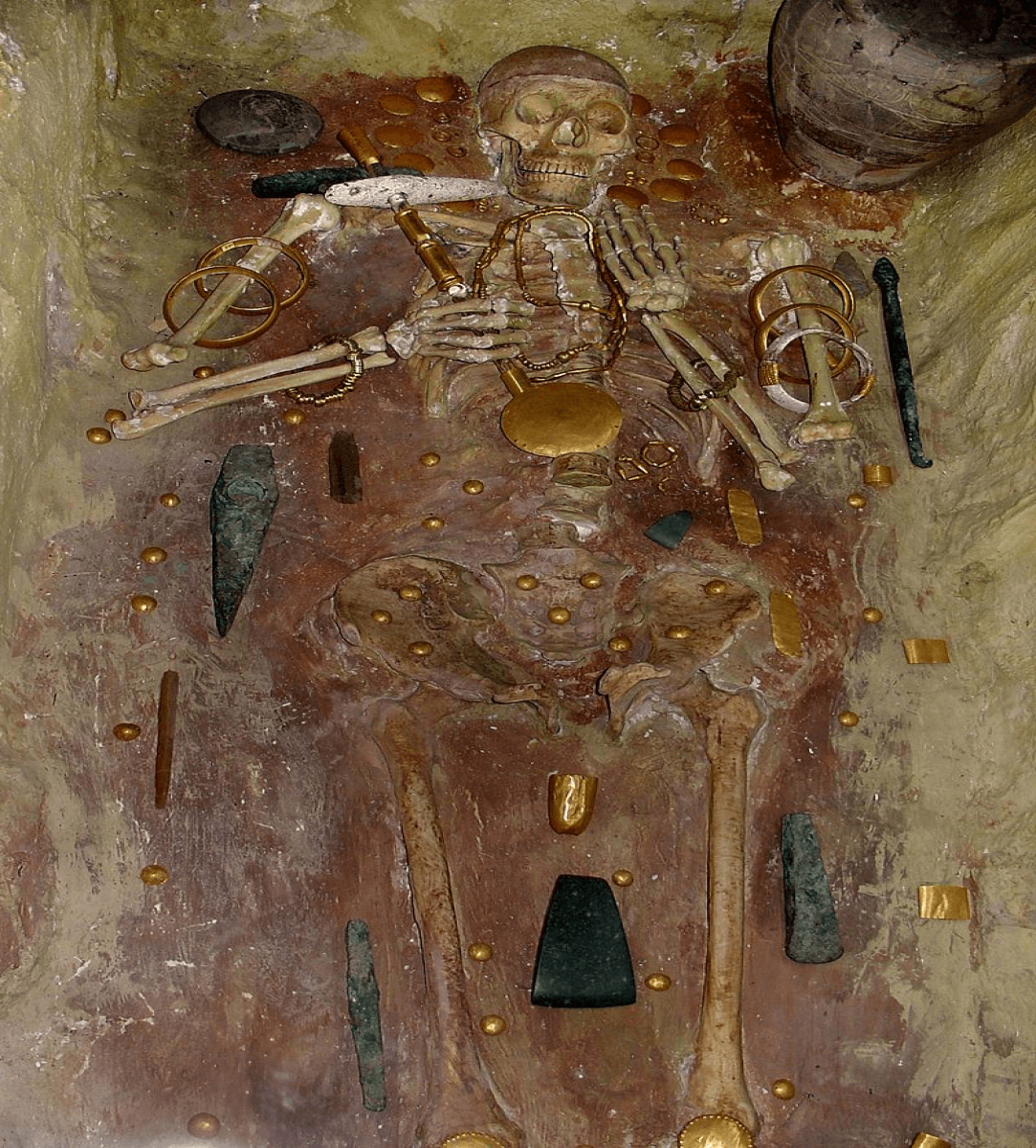 Varna Necropolis Uncovered grave