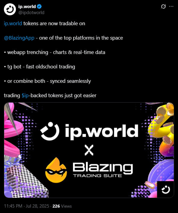 Blazing x Story announcement