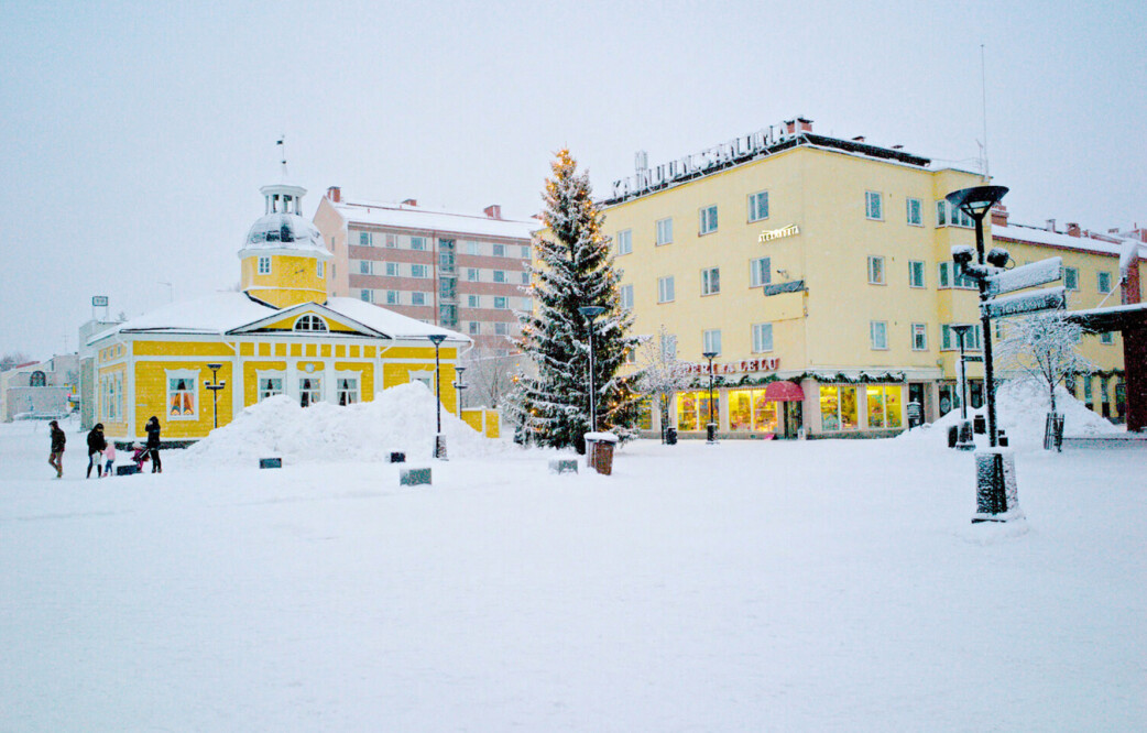 Christmas in Kajaani - Finland.