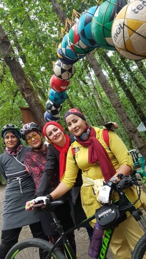 Iranian Girls and Cycling Problems