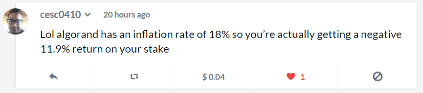 Noise.cash comment
