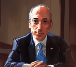 Gary Gensler of SEC by Along Tusk