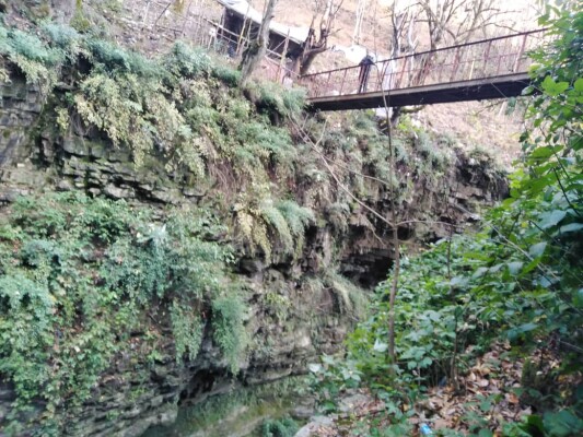 A Waterfall Trapped inside Dark Heartless Rocks