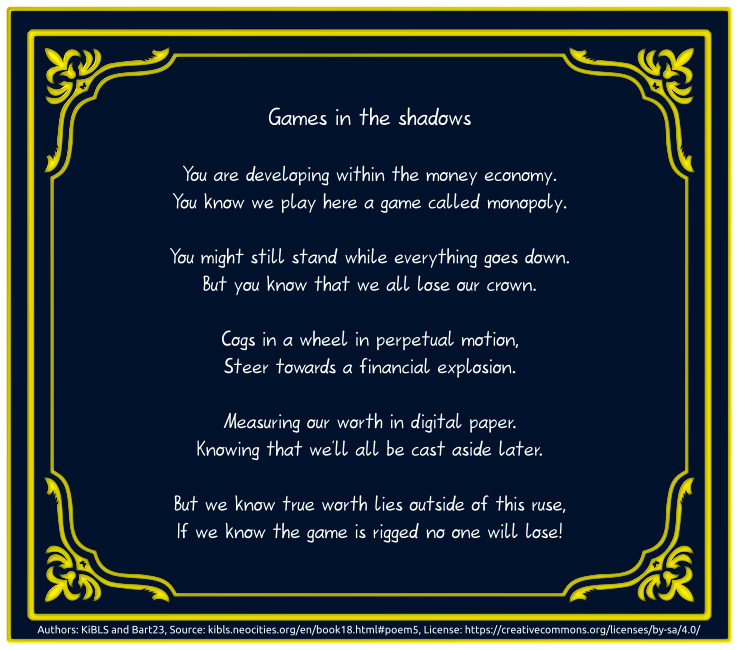 Games in the shadows