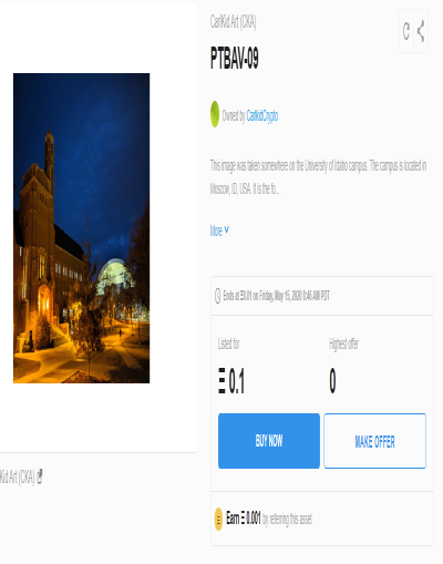 opensea.io posting