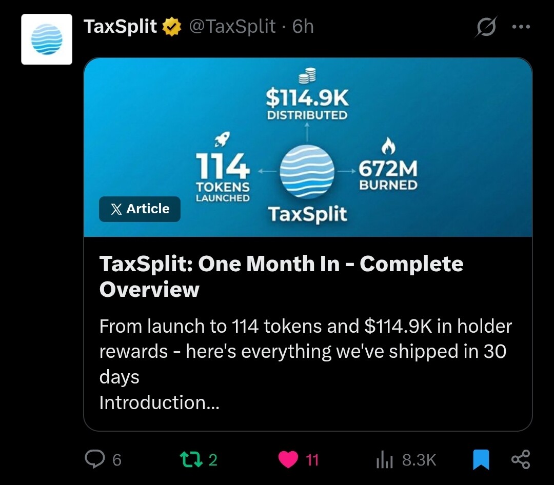 @TaxSplit on X.com Post https://x.com/TaxSplit/status/1995527536575459766?s=20