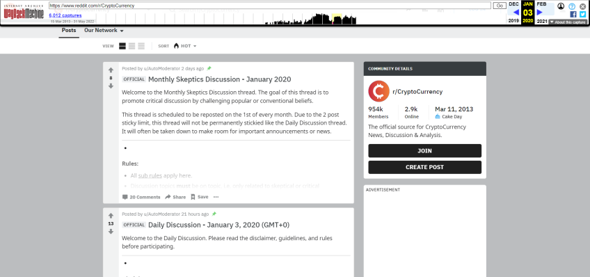 CC subreddit in 2020.01.03