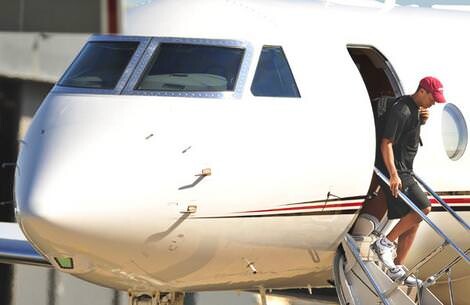 Tiger Woods Gulfstream G550