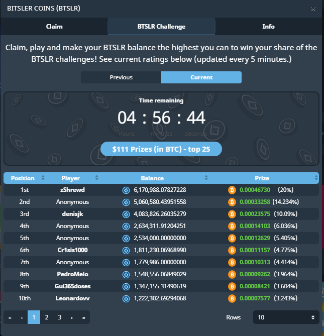 BTSLR Challange