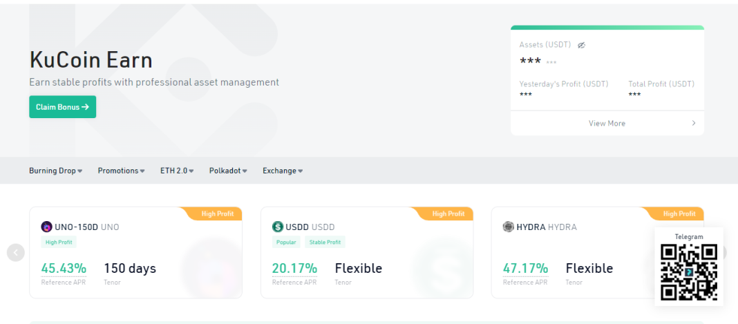 KuCoin Earn