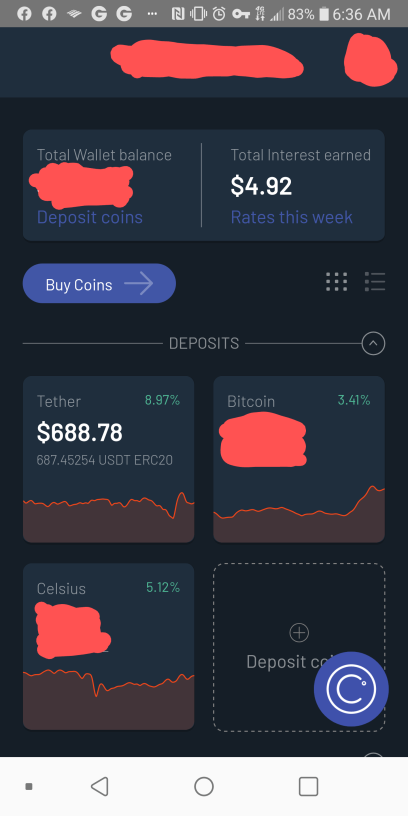 User interface