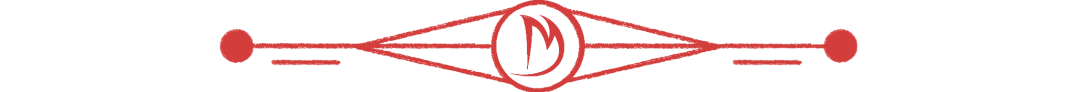 The Official DM's red divider.