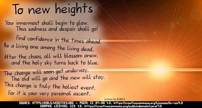 To new heights