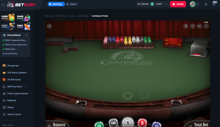 Betfury Poker Game
