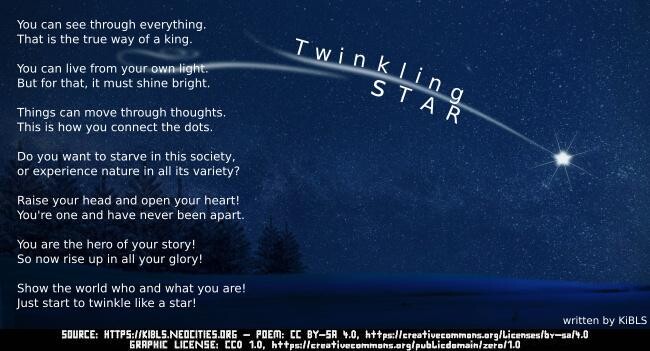 Twinkling star!