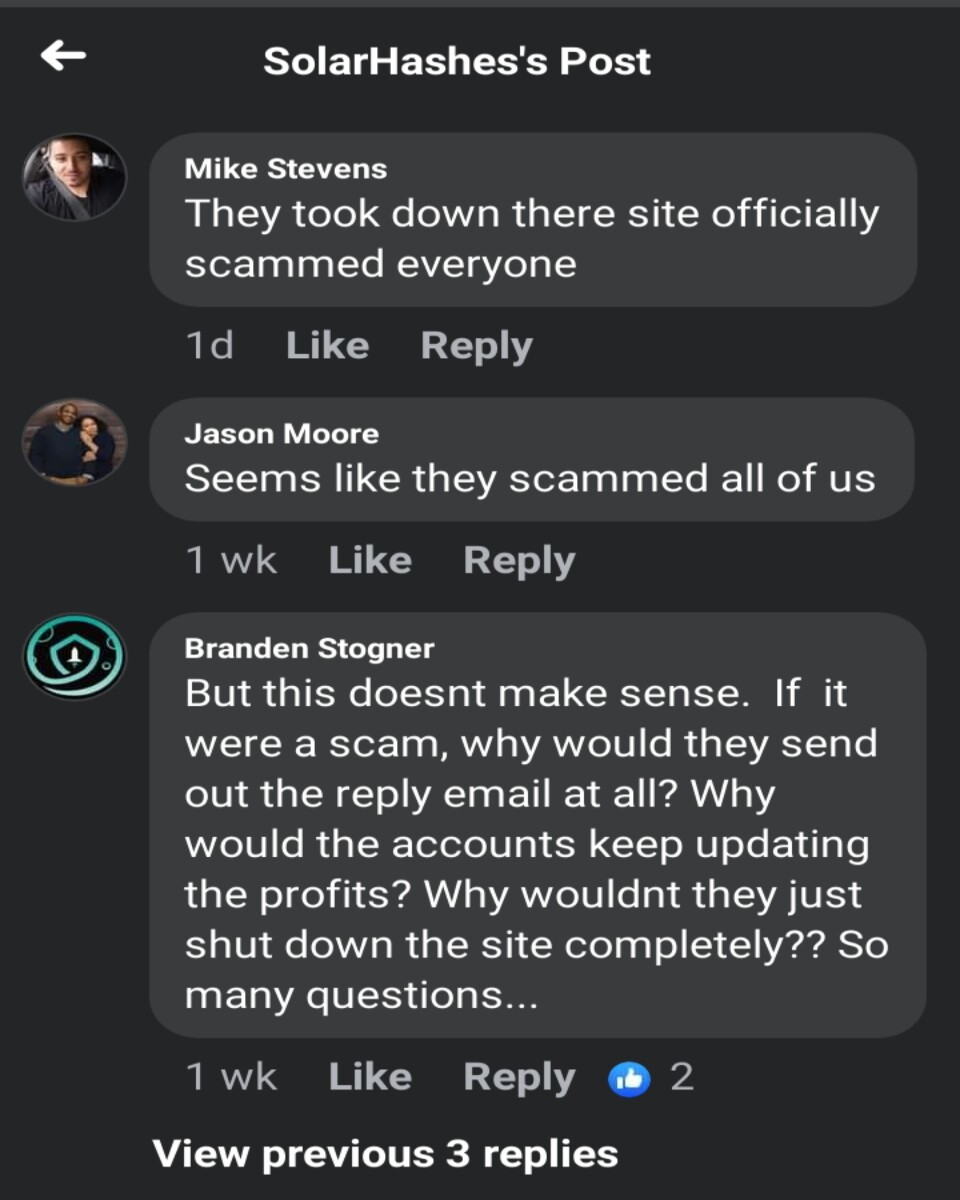 Facebook comments
