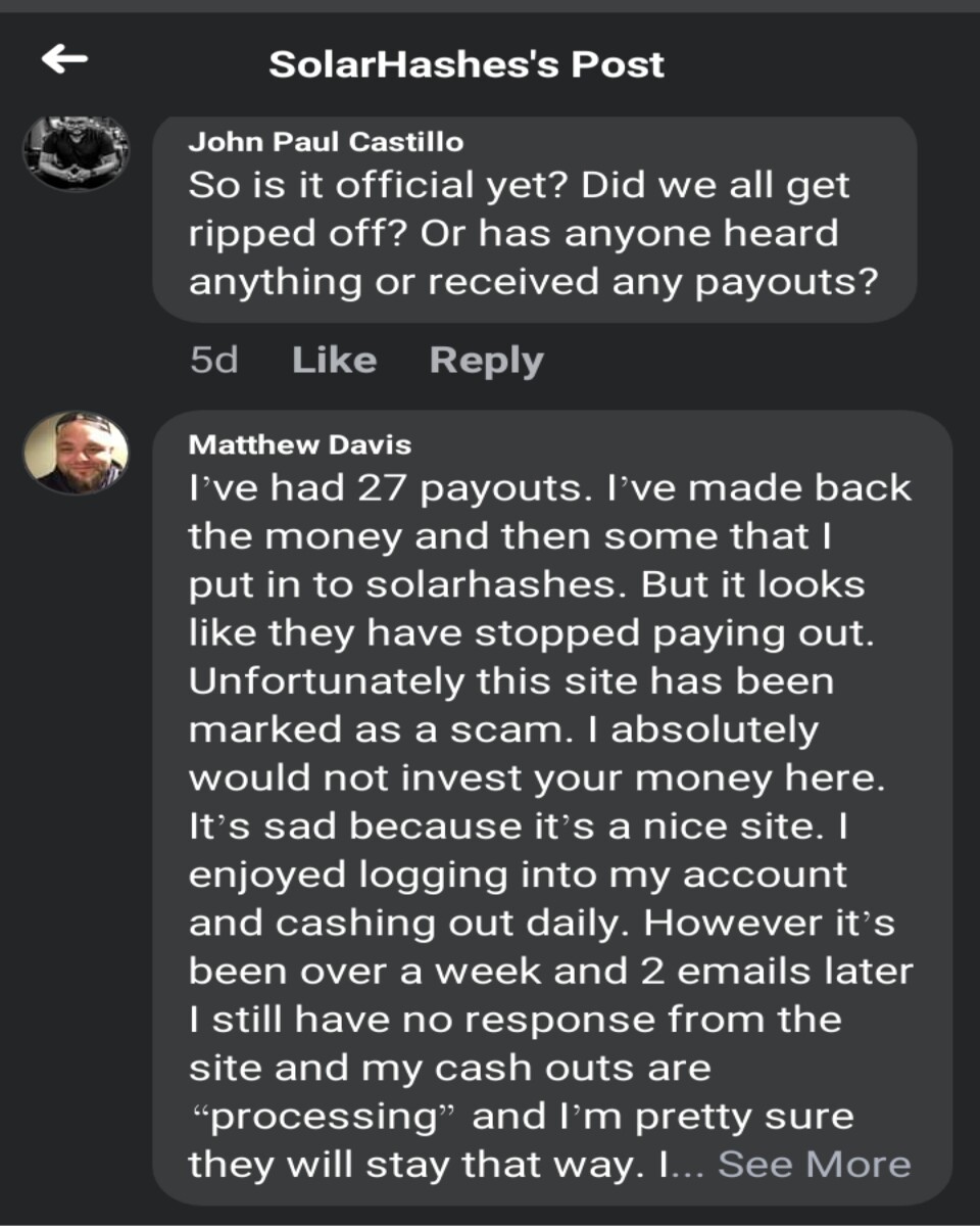 Facebook comments