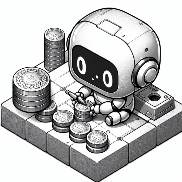 robot build coins