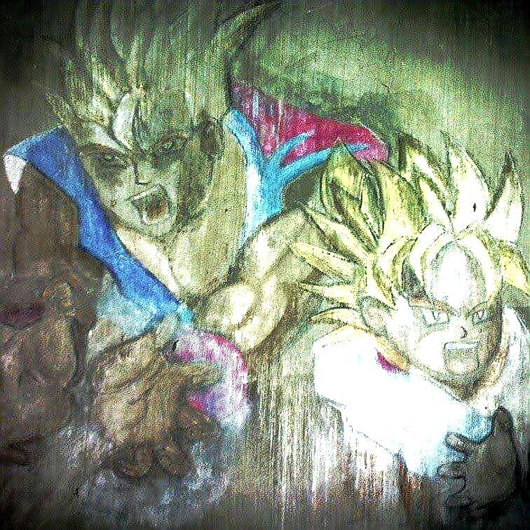 Gokou and Gohan
