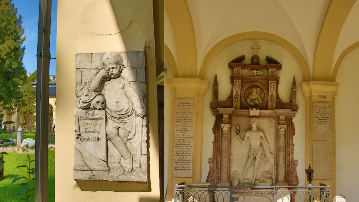 Cemetery in Salzburg