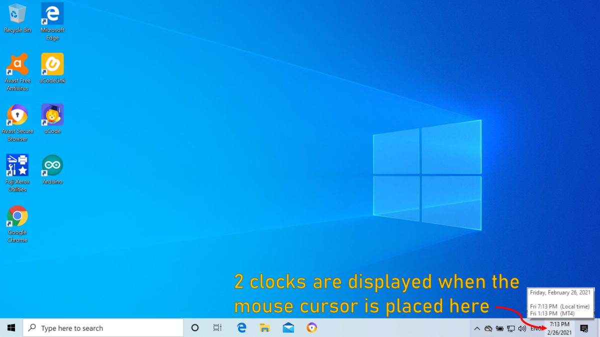 How to Add Another Clock in Windows 10