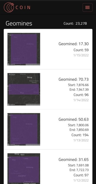 Geomines after using SentinelX BLE