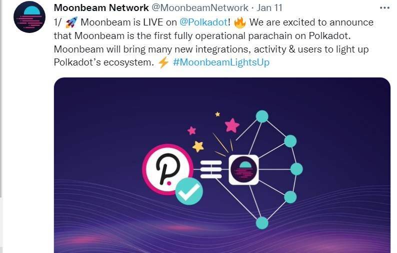 Polkadot ignites to life with the first ever parachain launched in the