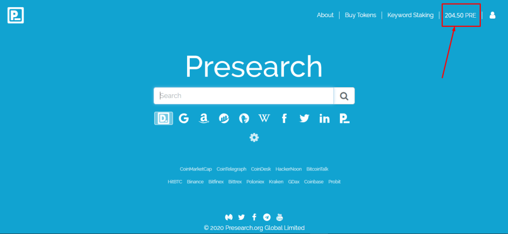 Presearch Earnings