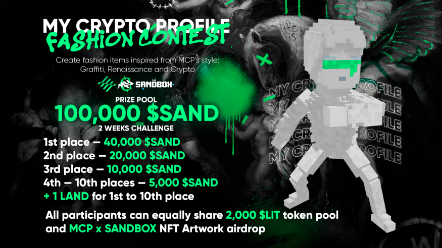 Sandbox My Crypto Profile Fashion Contest