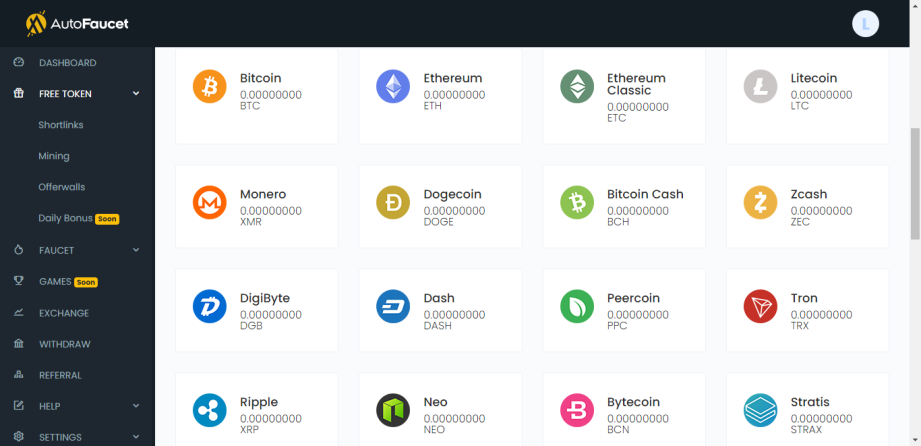 AutoFaucet crypto