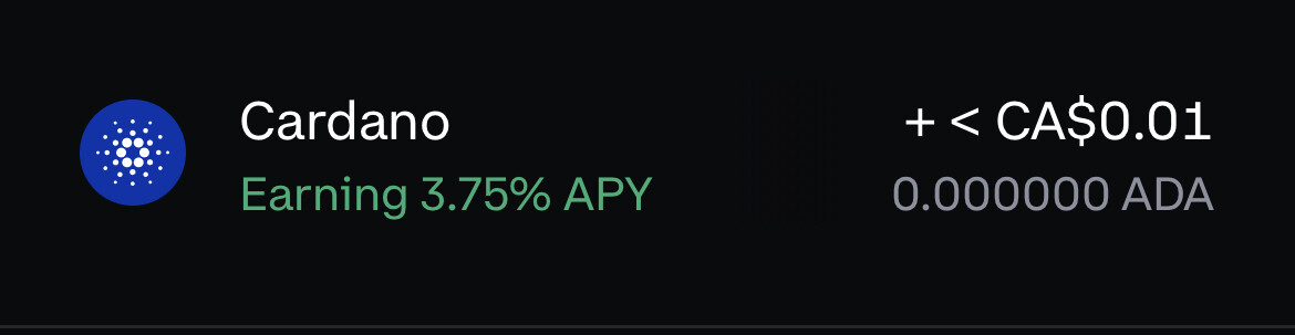 cardano apy