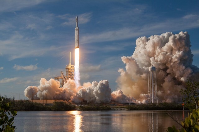 rocket blastoff