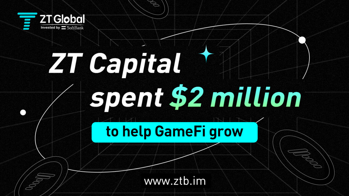 ZT Capital spent 2 million to help GameFi grow