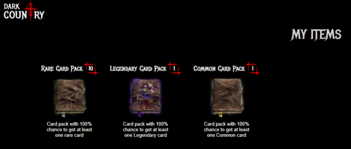 Items (copyright darkcountry.io)