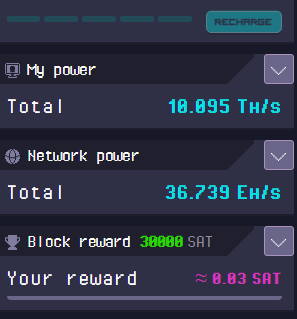 Block rewards
