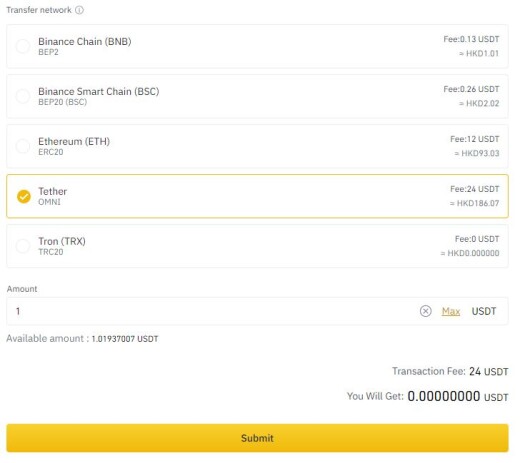 transfer-fees-usdt