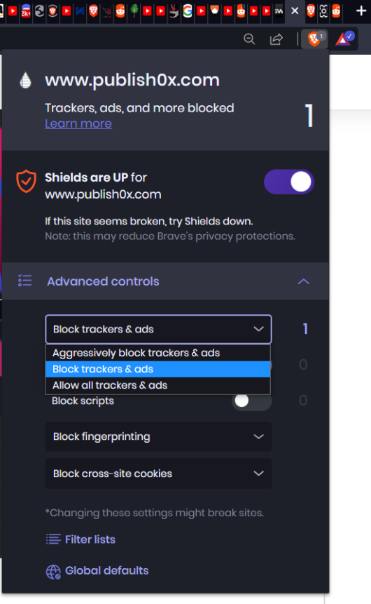 Stricter Settings