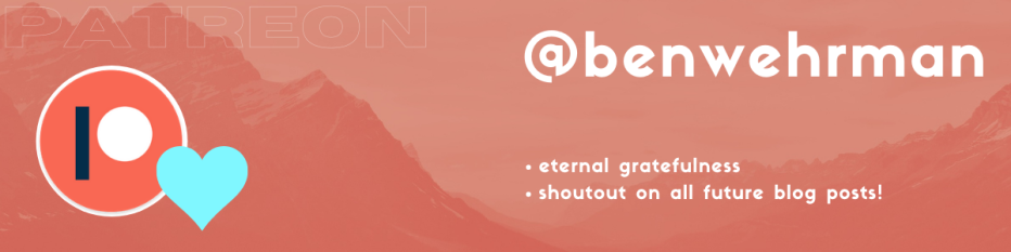 ben wehrman patreon