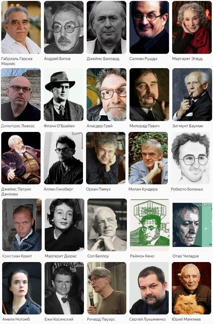 Postmodernist writers