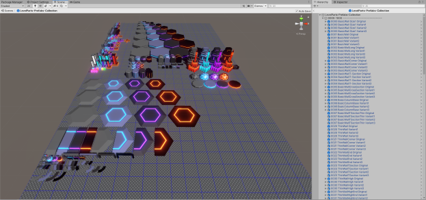 Unity Prefab containing other prefabs.