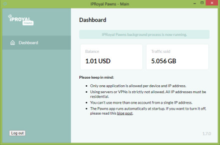My Ip Royal Dashboard