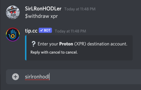 proton desination