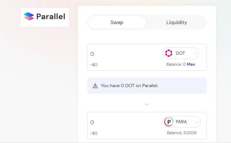 defi dex polkadot parallelfinance crypto blockchain